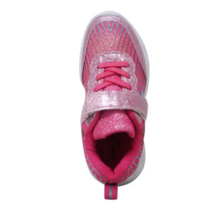 Alternative view of Blue Camp Kids Girl Active Shoes With Light - Fuchsia -Size: 28-35