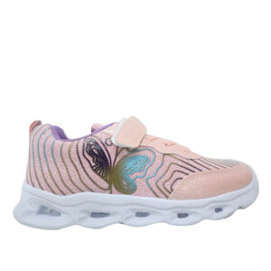 Blue Camp Kids Girl Active Shoes With Light - Pink -Size: 28-35