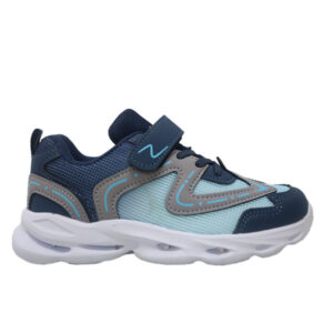 Blue Camp Kids Girl Active Shoes With Light - Black -Size: 28-35
