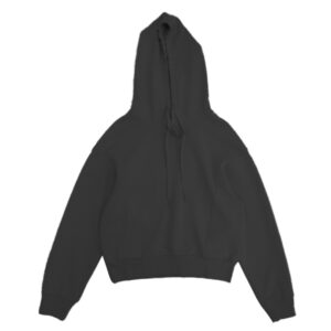 Blue Camp Girls Teen Hoodie With String - Black