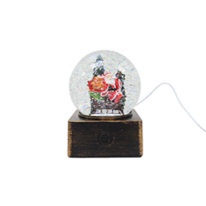 Alternative view of TD Lighted Crystal Snow Ball - Archaize - FR1
