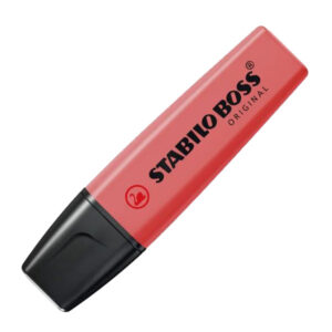 Stabilo Boss Highlighter Red - Each