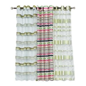 Eyelet Sheer/Poly Org. Curtain