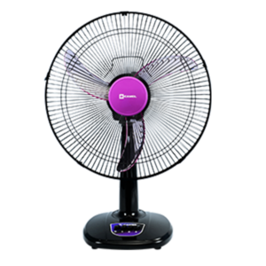 Camel Desk Fan 16" - Black/Fpink/Pink