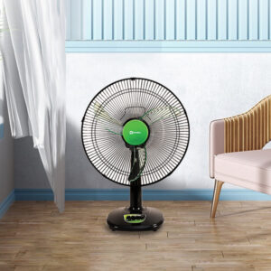Camel Desk Fan 16" Black/Green