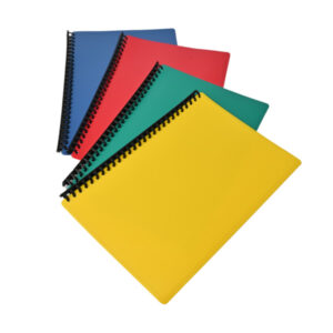 Clearbook Refillable 27 Holes Long - Each