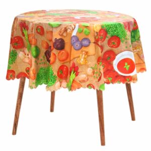 Table Cloth Vinyl Flannel Back