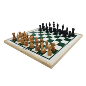 Alternative view of Tournament Wooden Chessboard