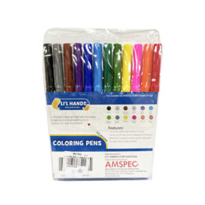 Coloring Pens 12C Washable Lil Hands