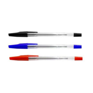 Ballpen HBW Blue/Black/Red (100'S)