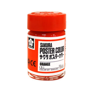 Poster Color Sakura Orange