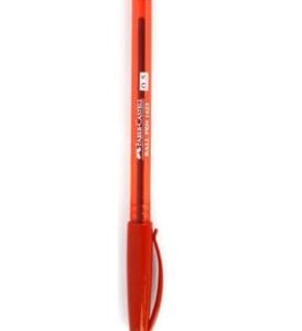 Ballpen 0.5Mm S-Fine Faber Castell Red (50'S) - Each
