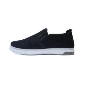 Blue Camp Mens Casual Lifestyle Sneakers Slip-On - Black