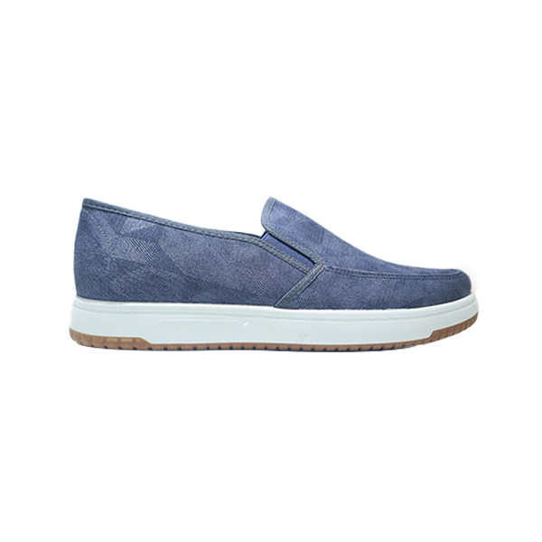 Blue Camp Mens Casual Lifestyle Sneakers Slip-On - Navy Blue - Image 3