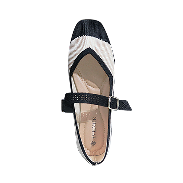 Avenue Ladies Ballet Flats Lebbie - Off White - Image 4