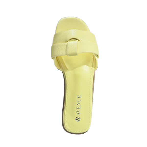 Avenue Ladies Step In Flats Jessy - Yellow - Image 3