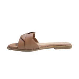 Avenue Ladies Step In Flats Jessy - Camel