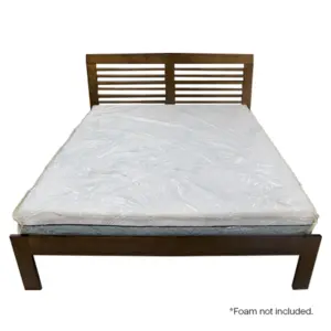 Queen Bed Oak