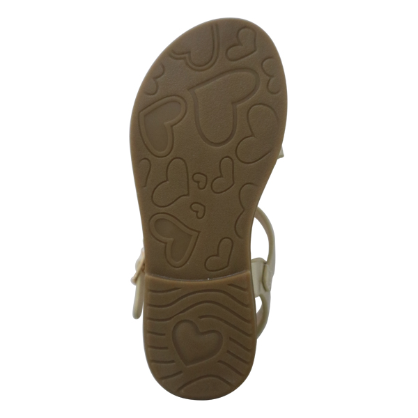 Avenue Kids Girls Casual Sandal - Gold - Image 3