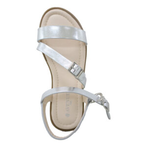 Alternative view of Avenue Kids Girls Casual Sandal - Silver