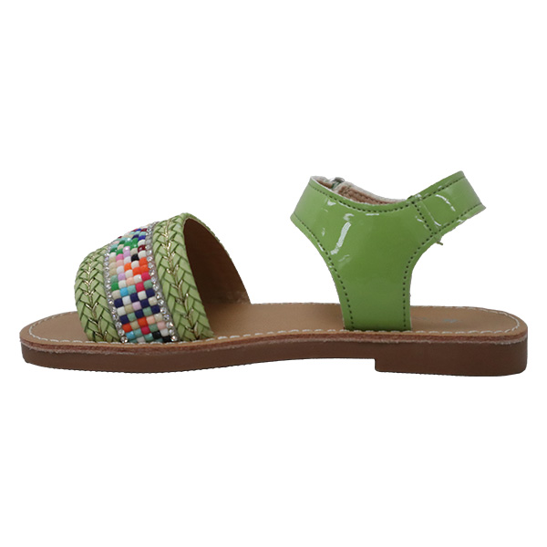 Avenue Kids Girls Toddler Casual Sandal - Green - Image 4