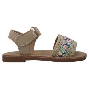 Avenue Kids Girls Toddler Casual Sandal - Beige