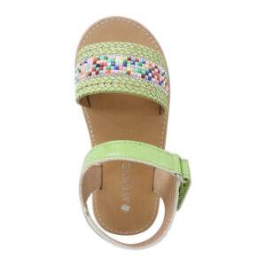 Alternative view of Avenue Kids Girls Casual Sandal - Green