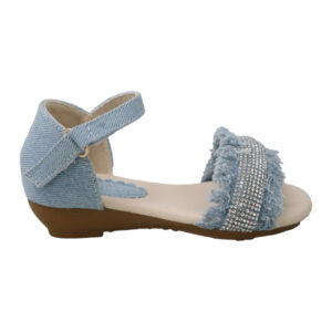 Avenue Kids Girls Casual Sandal -Light Blue