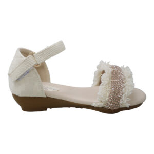 Avenue Kids Girls Casual Sandal -Beige