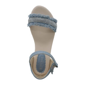 Alternative view of Avenue Kids Girls Casual Sandal Light - Blue