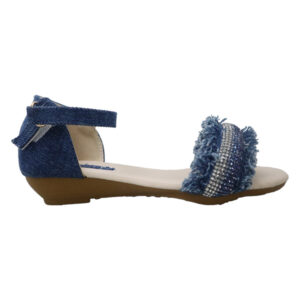 Avenue Kids Girls Casual Sandal -Dark Blue
