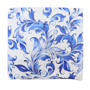 Alternative view of Throw Pillow Case Velvet Print Leaf