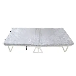 Alternative view of Folding Bed with Foam Adjustable Beige