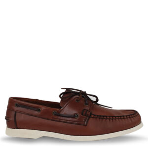 Maco Mens Casual Loafers Boat Shoes Leather