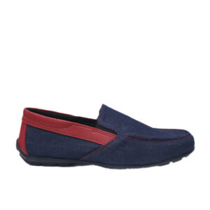 Alternative view of Blue Camp Mens Casual Loafers Driving Maong/Red - CENTENO