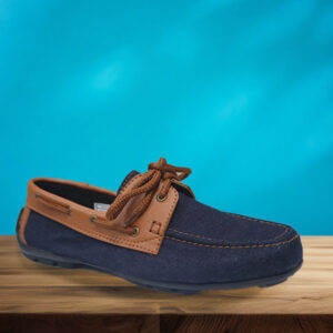 Blue Camp Mens Casual Loafers Driving Maong/Brown - CARLOS