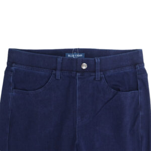 Alternative view of Blue Camp Ladies Jeggings Crop Pants - Dark Blue