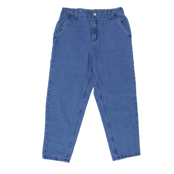 Blue Camp Ladies Pants With Garter - Denim Blue