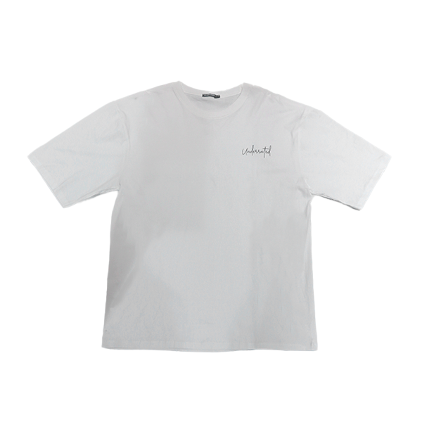 Blue Camp Boys Teens Wear Oversized Round Neck Tee With Print - White - BCT-F241T01