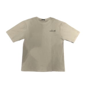 Blue Camp Boys Teens Wear Oversized Round Neck Tee With Print - Khaki - BCT-F241T01