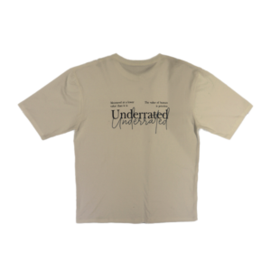 Alternative view of Blue Camp Boys Teens Wear Oversized Round Neck Tee With Print - Khaki - BCT-F241T01