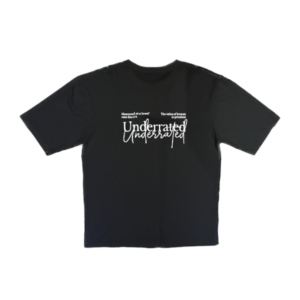 Alternative view of Blue Camp Boys Teens Wear Oversized Round Neck Tee With Print - Black - BCT-F241T01
