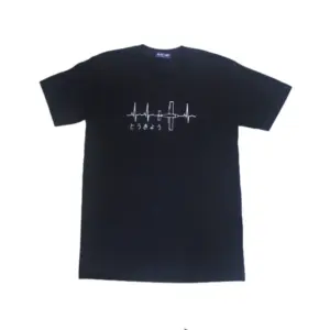 Blue Camp Boys Teens Wear Round Neck Printed Tee - Black - BCT-DGN24110