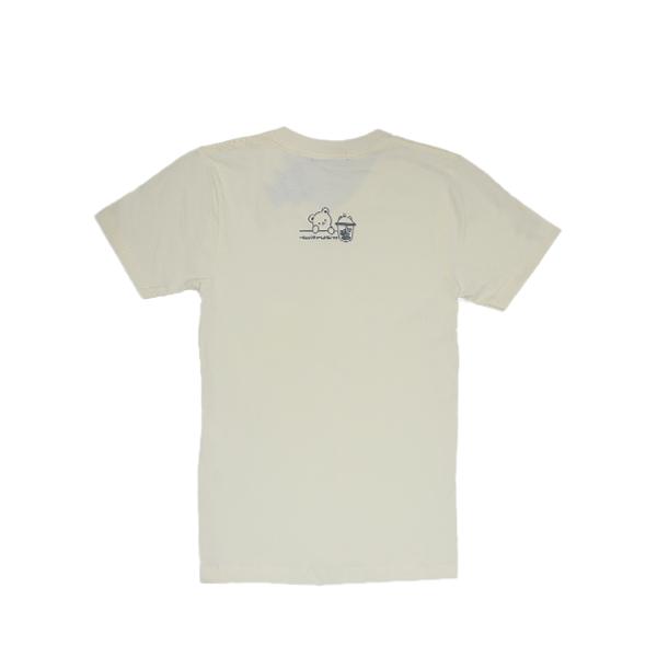 Blue Camp Boys Teens Wear Round Neck Printed Tee - Cream - BCT-DGN24114 - Image 2