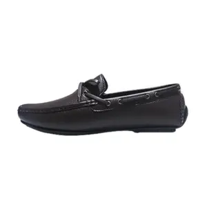 Maco Mens Casual Loafers Moccasins Coffee - KS2001-621