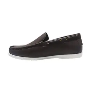 Maco Mens Casual Loafers Boat Shoes Coffee - HS2013-12