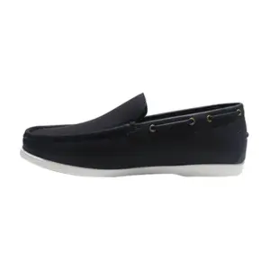 Maco Mens Casual Loafers Boat Shoes Black - HS2013-12