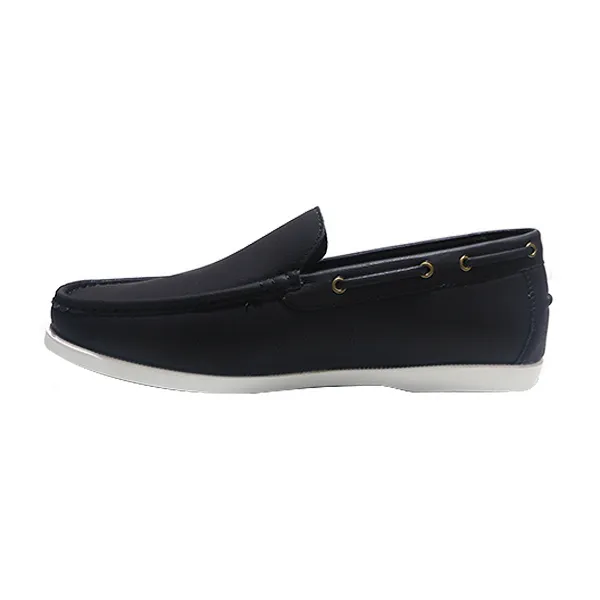 Maco Mens Casual Loafers Boat Shoes Black - HS2013-12