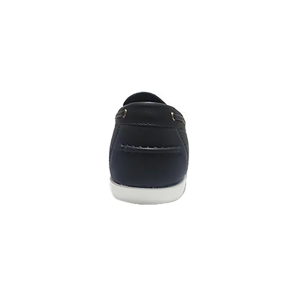 Maco Mens Casual Loafers Boat Shoes Black - HS2013-12 - Image 2