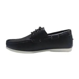 Maco Mens Casual Loafers Boat Shoes Black - HS2013-3
